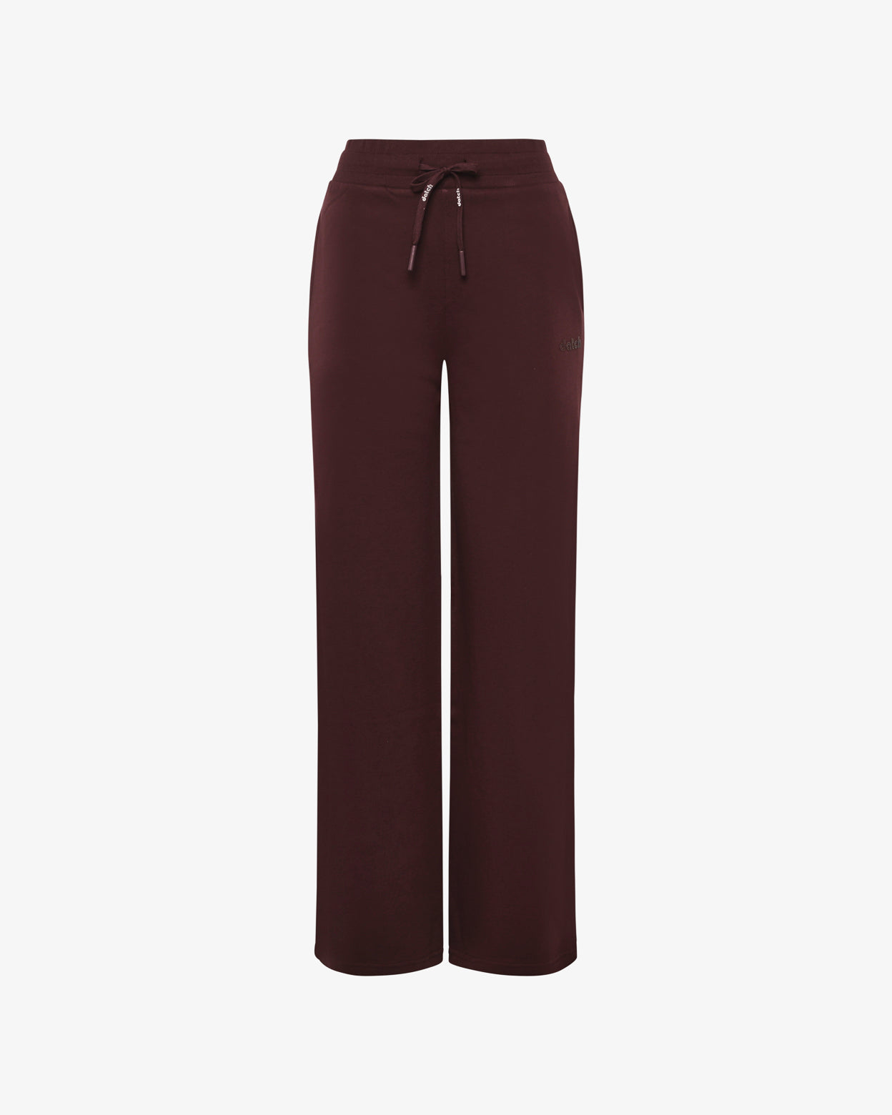Pantalone felpa a gamba larga