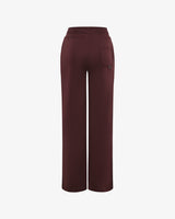 Pantalone felpa a gamba larga