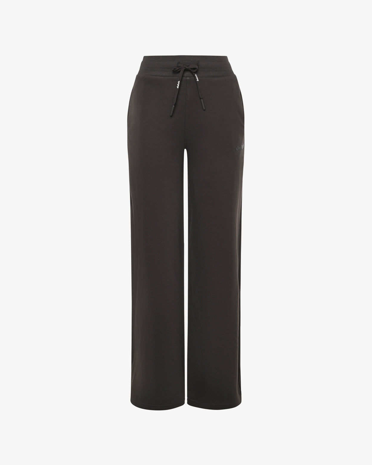 Pantalone felpa a gamba larga