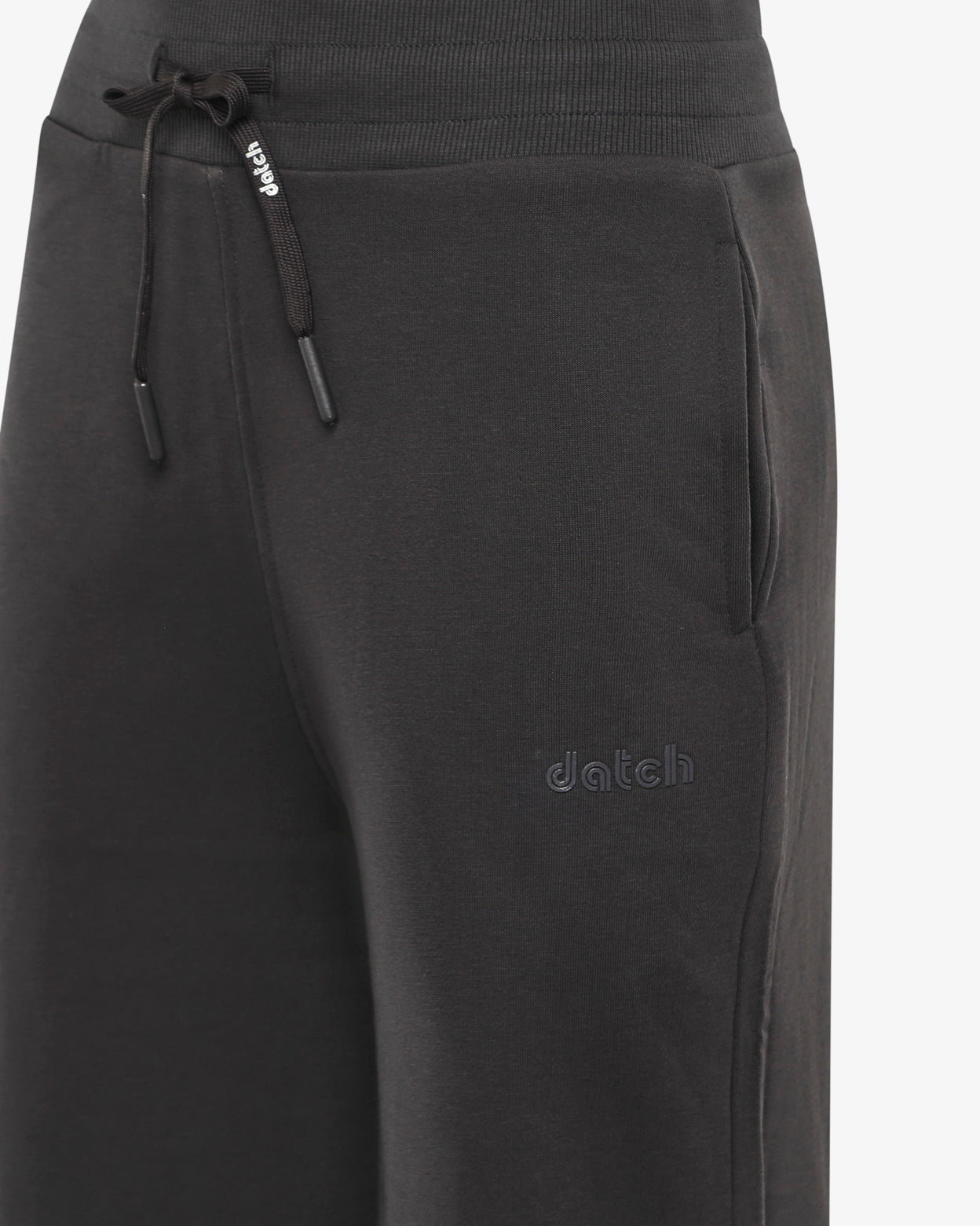 Pantalone felpa a gamba larga