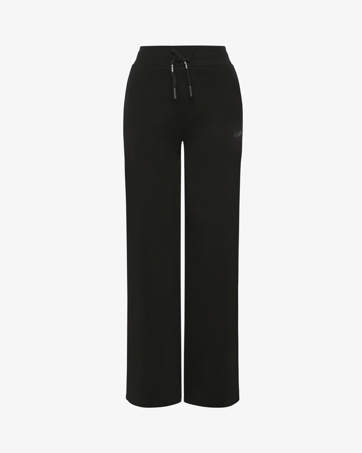 Pantalone felpa a gamba larga