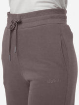 Pantalone felpa a gamba larga