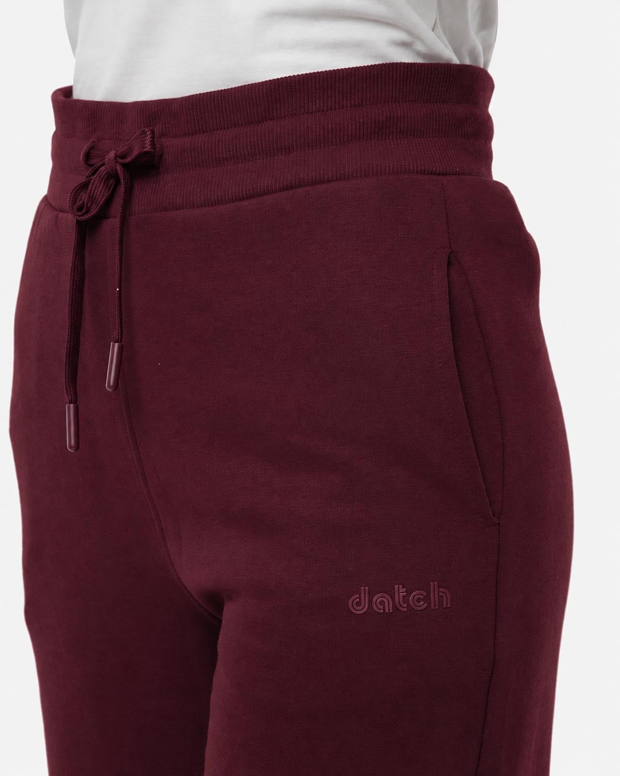 Pantalone felpa a gamba larga