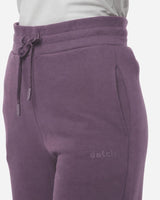 Pantalone felpa a gamba larga