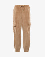 Pantaloni con tasconi in ciniglia