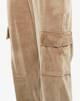 Pantaloni con tasconi in ciniglia