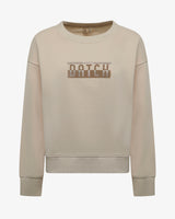 Felpa Girocollo Over