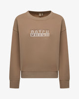 Felpa Girocollo Over