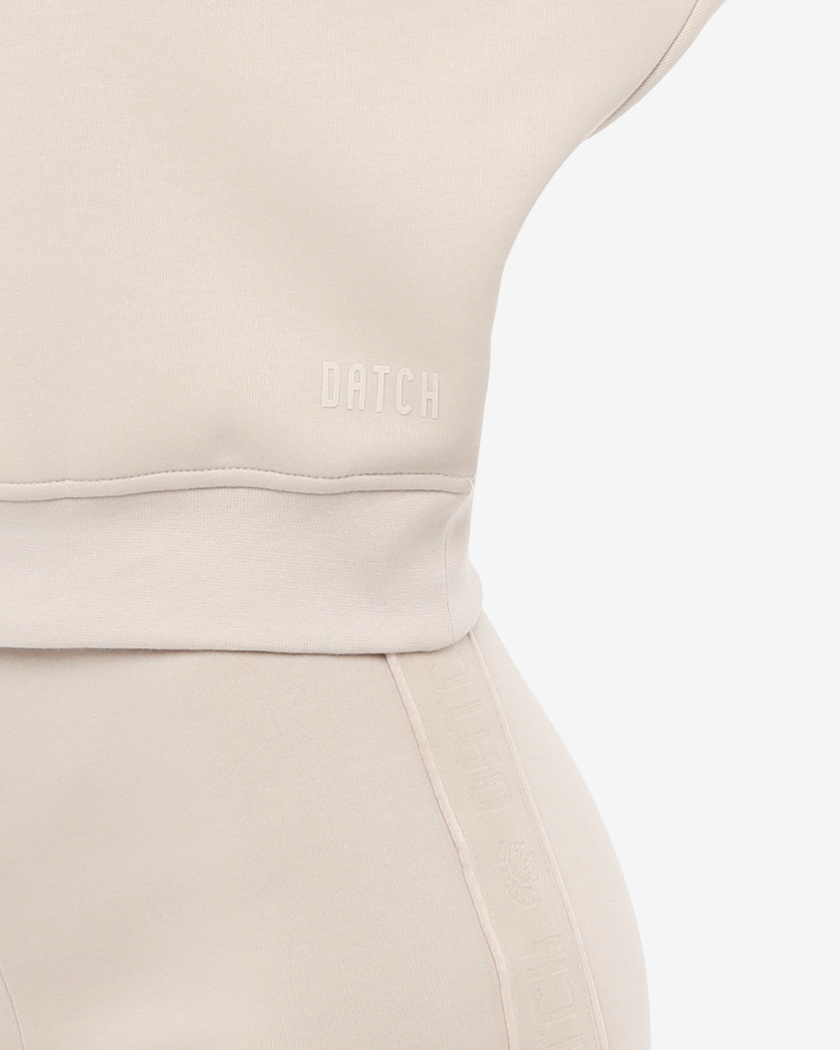 Felpa Maniche Cropped