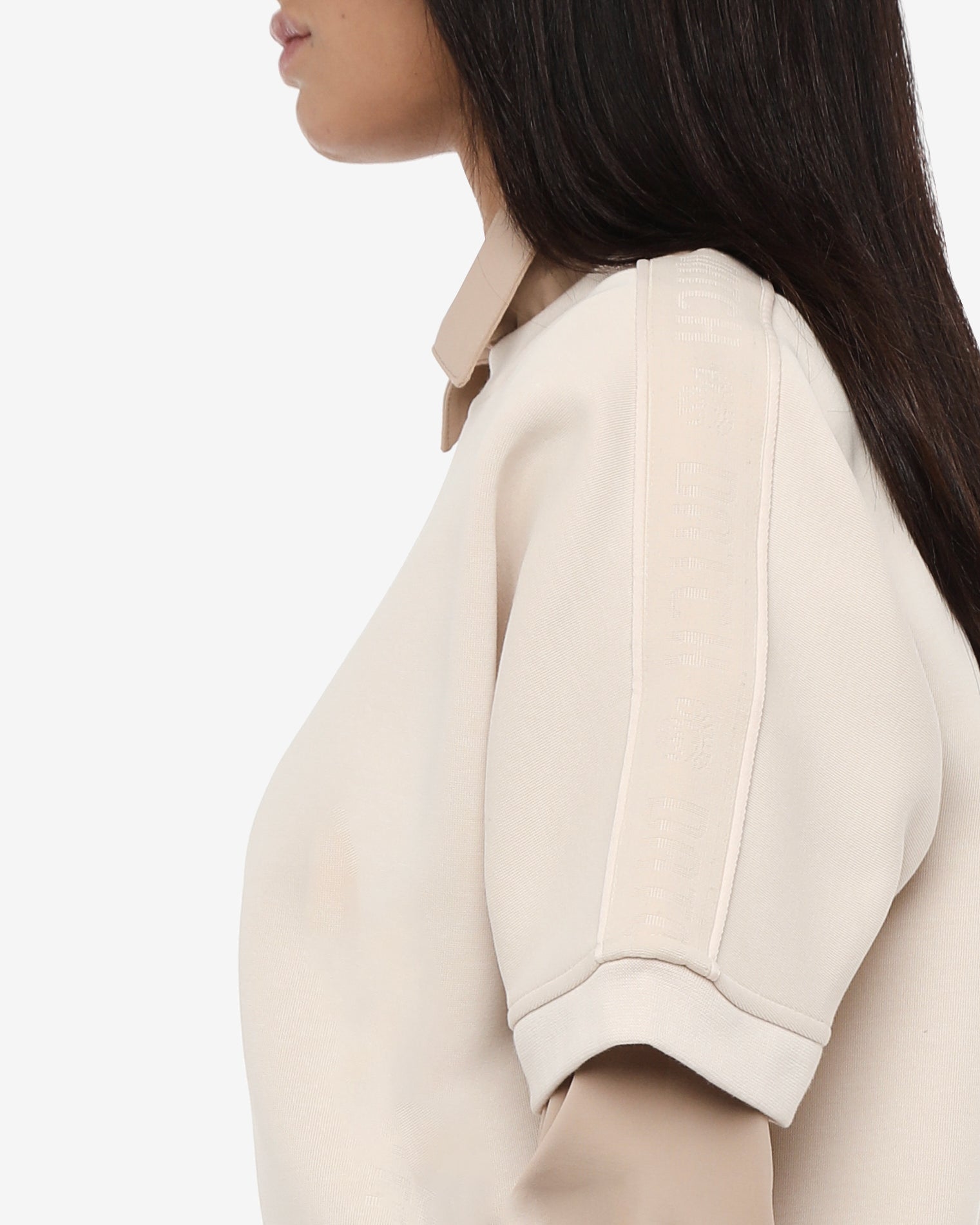 Felpa Maniche Cropped