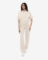 Felpa Maniche Cropped