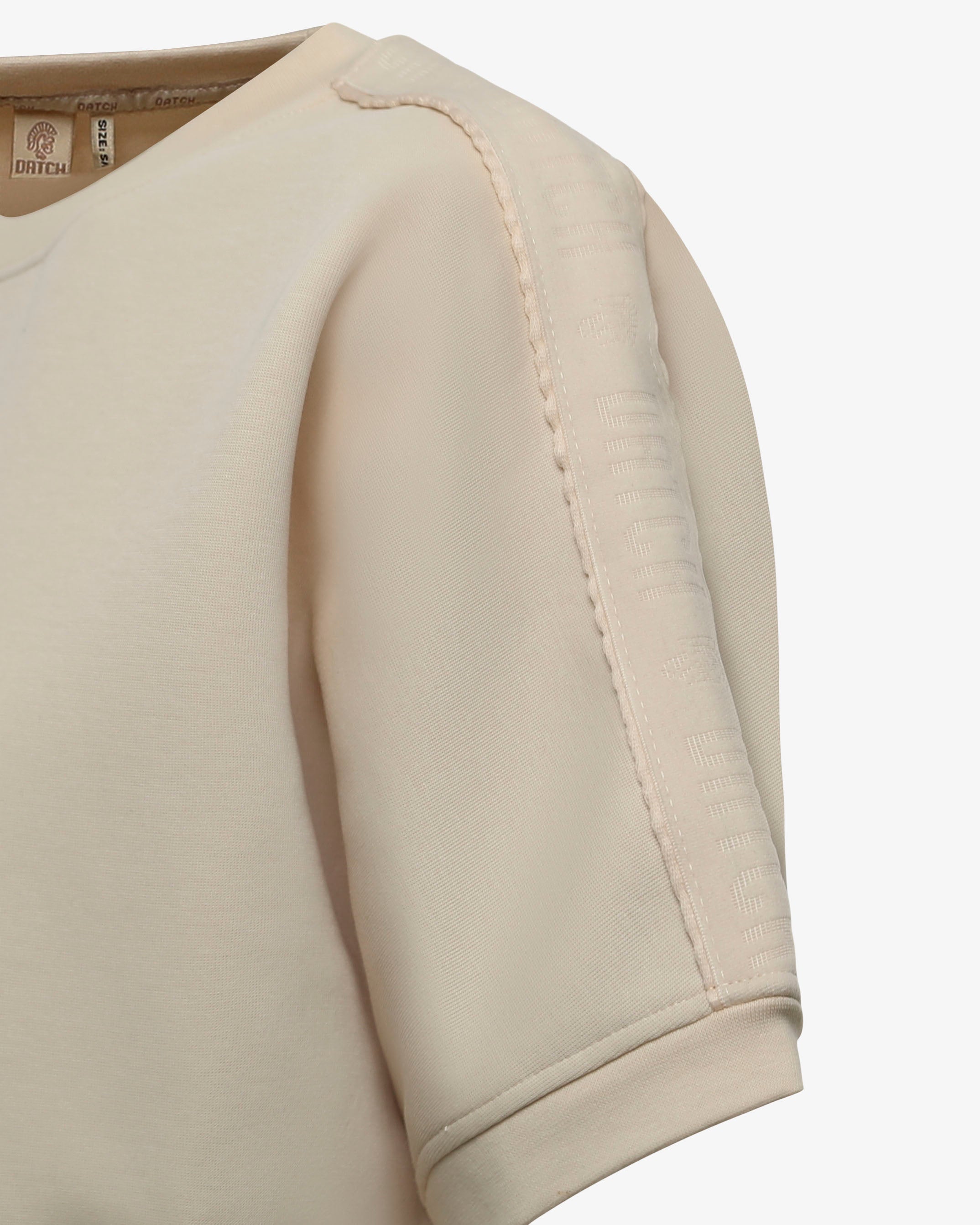 Felpa Maniche Cropped