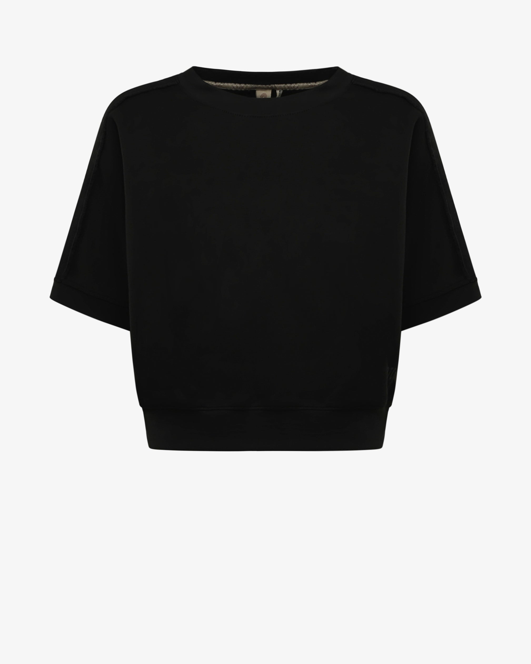 Felpa Maniche Cropped