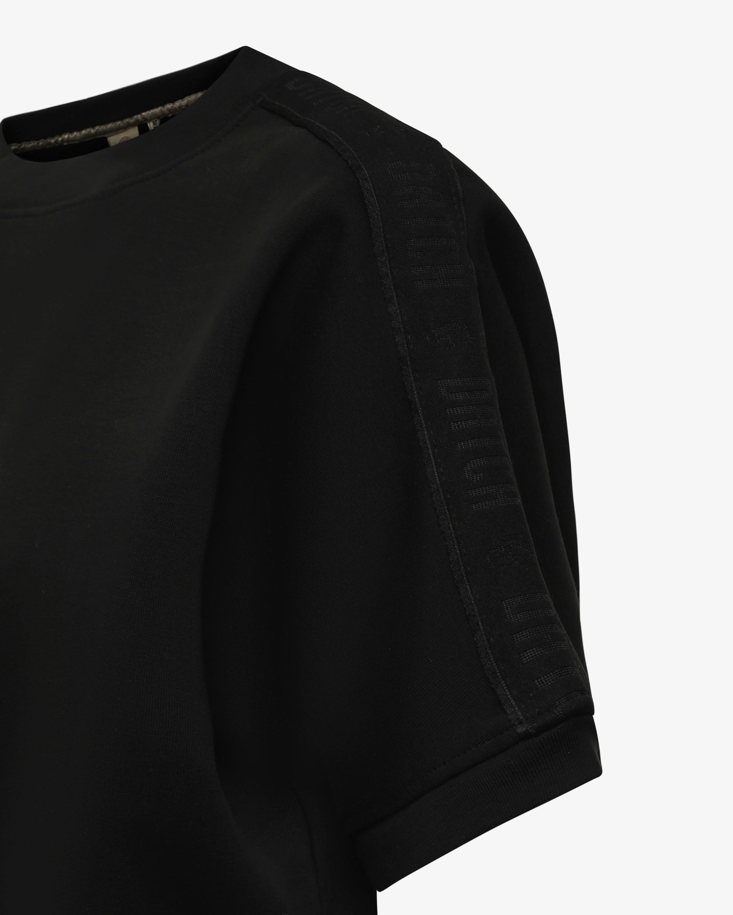 Felpa Maniche Cropped