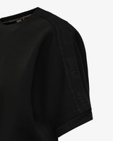 Felpa Maniche Cropped