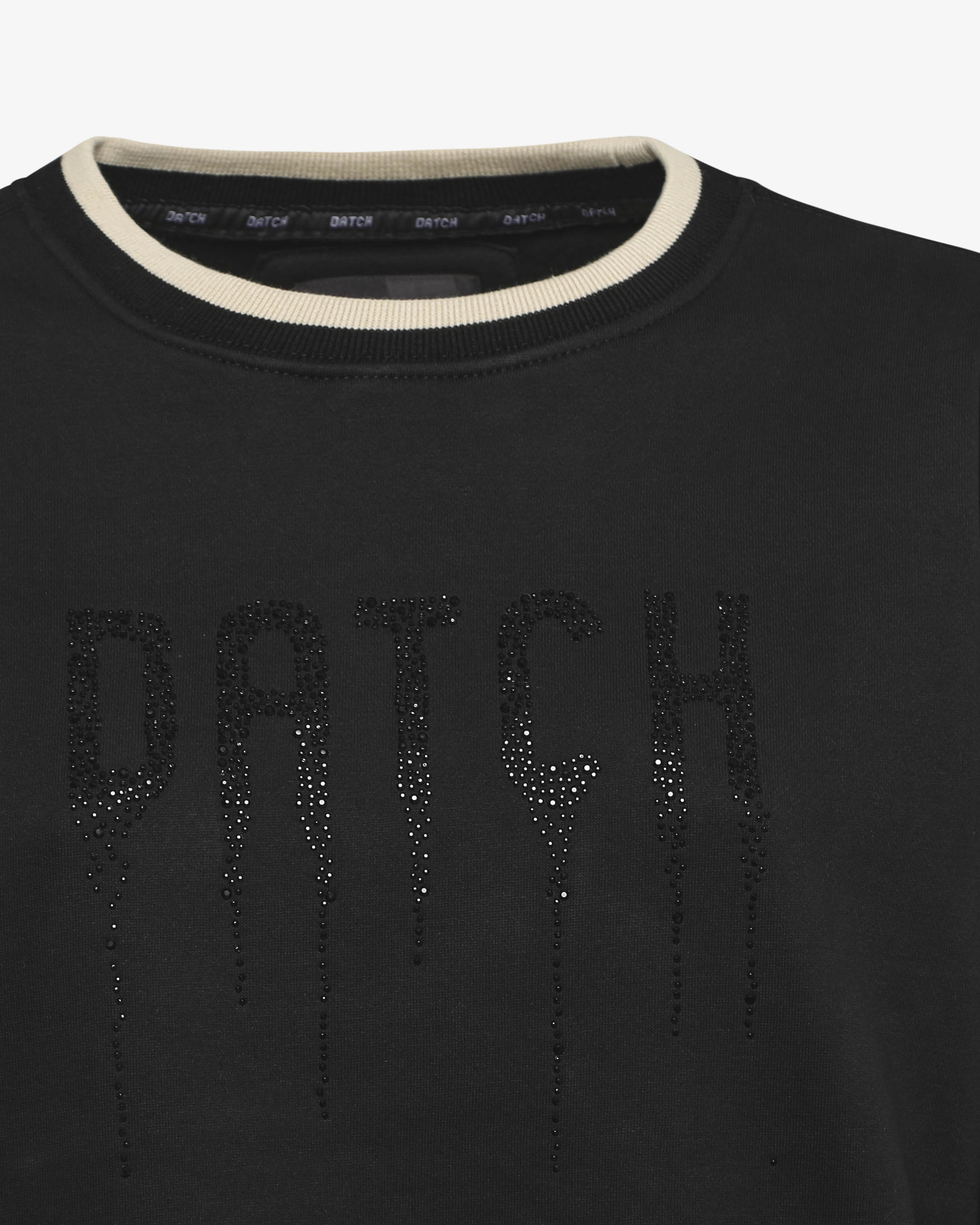 Felpa over con girocollo