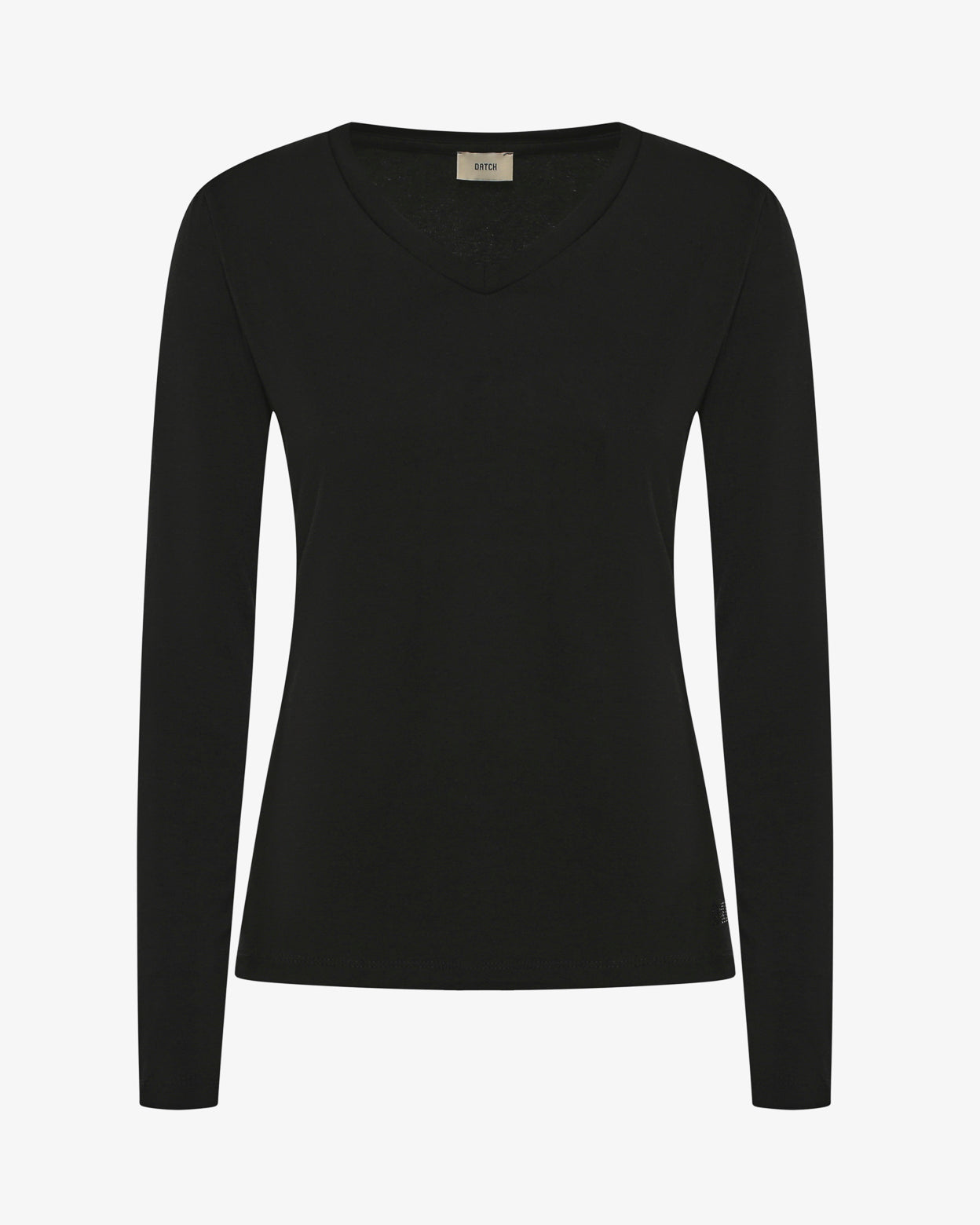 T-Shirt Girocollo con scollo a V