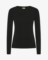 T-Shirt Girocollo con scollo a V