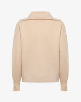 Maglia con zip e tasconi