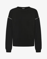 Maglia con profili a contrasto
