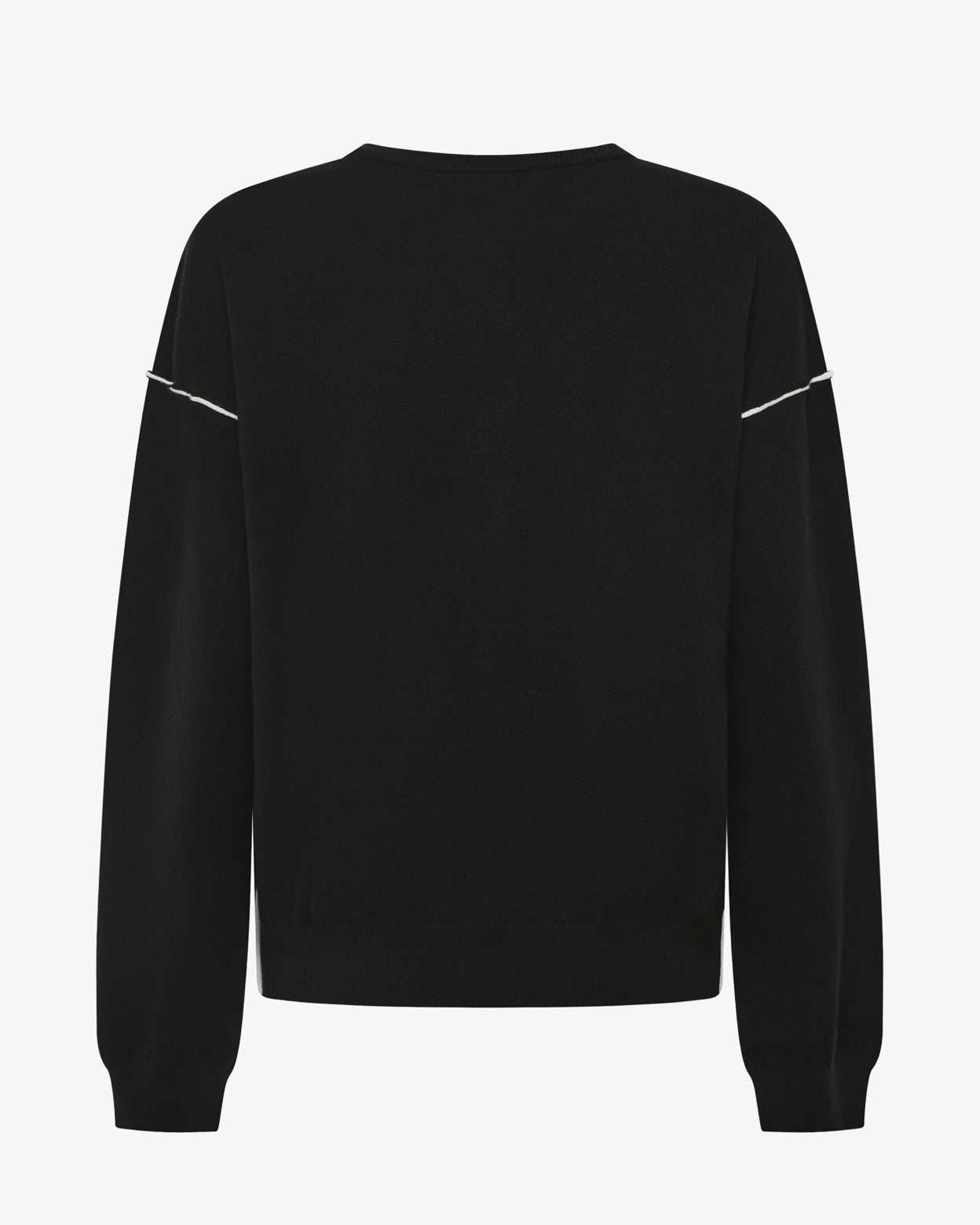 Maglia con profili a contrasto