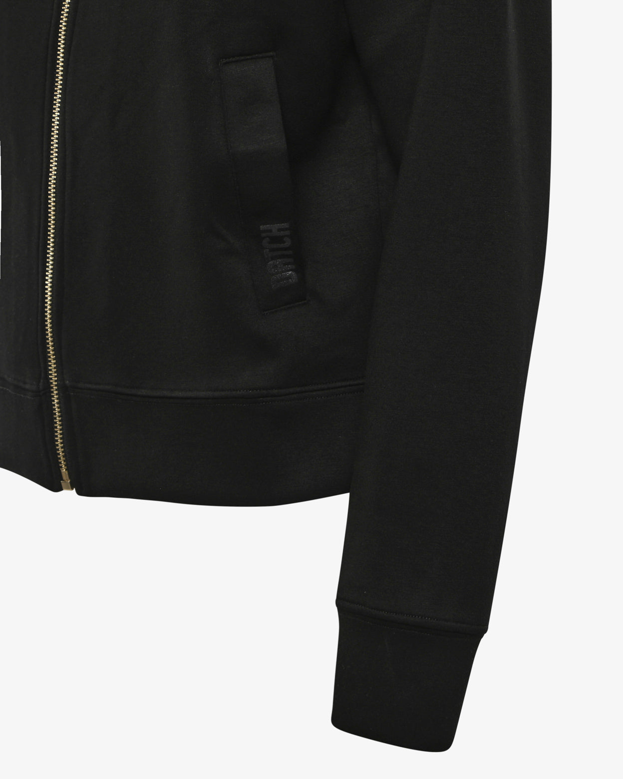 Felpa con cappuccio e zip scuba