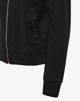 Felpa con cappuccio e zip scuba