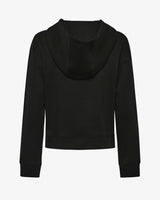 Felpa con cappuccio e zip scuba