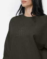 Felpa girocollo in interlock
