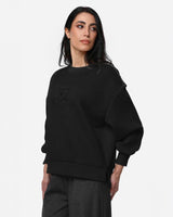 Felpa girocollo in interlock