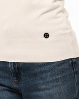 Maglia con collo polo e applicazione logo
