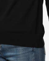 Maglia a collo alto con strass