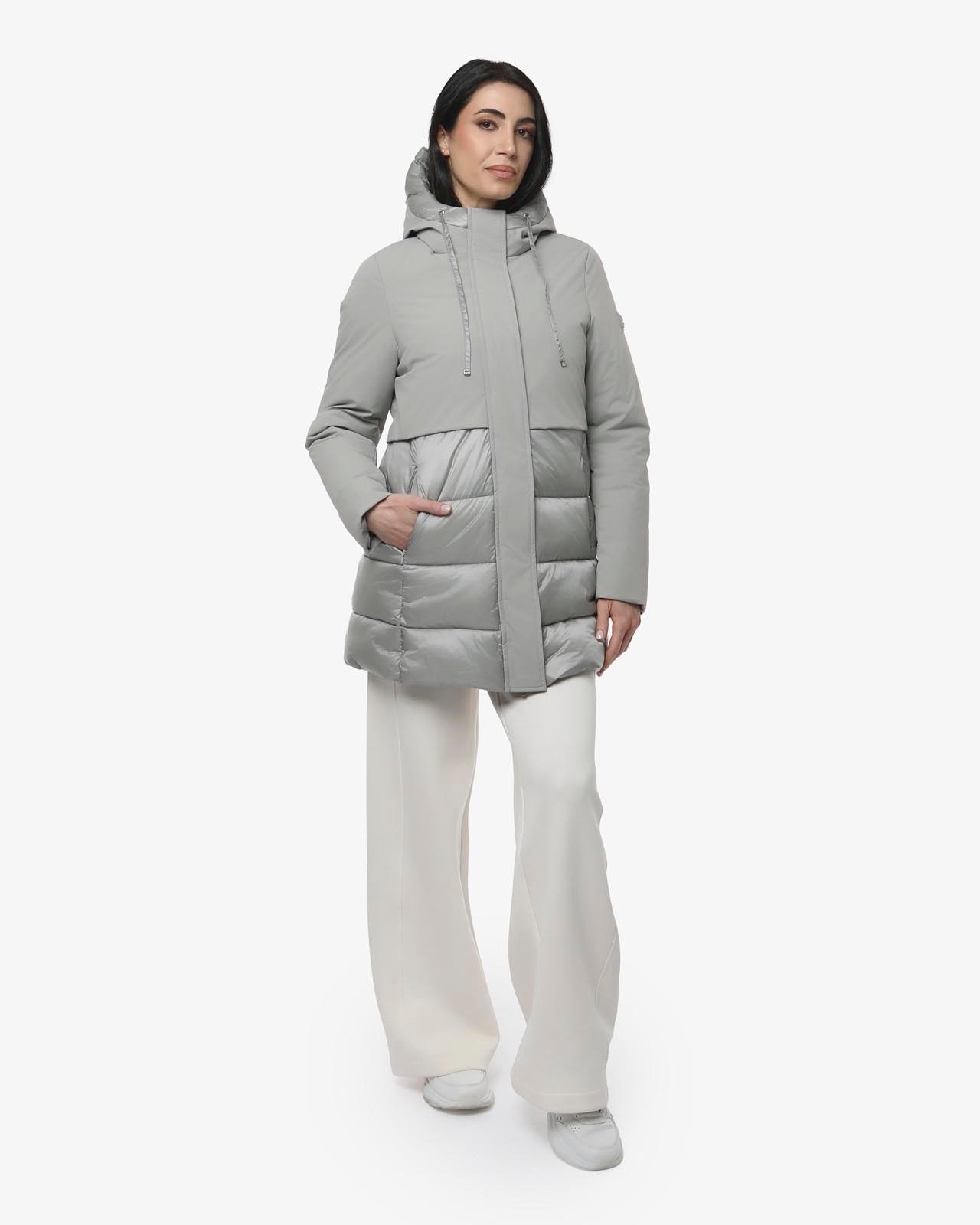 Giubbotto in soft shell e nylon