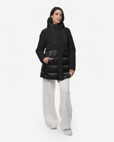 Giubbotto in soft shell e nylon
