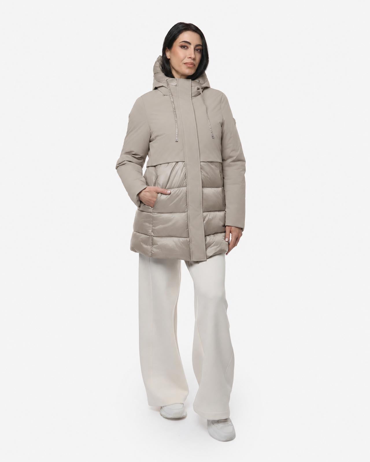 Giubbotto in soft shell e nylon
