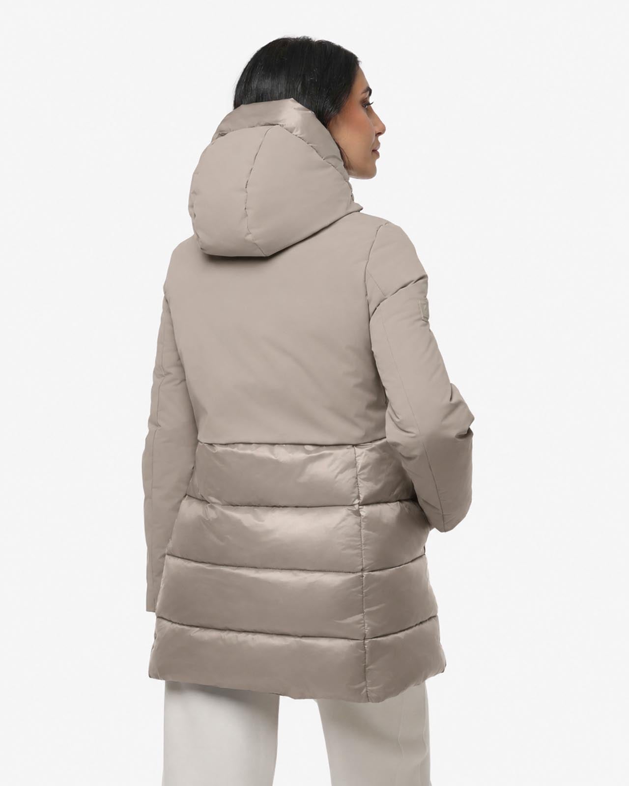 Giubbotto in soft shell e nylon