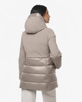 Giubbotto in soft shell e nylon