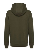 Felpa zip con cappuccio donna