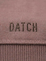 Maglia con scollo asimmetrico e strass