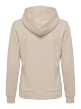 Felpa zip con cappuccio donna