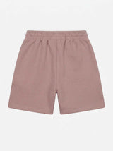 Short taglio over con stampa in cotone