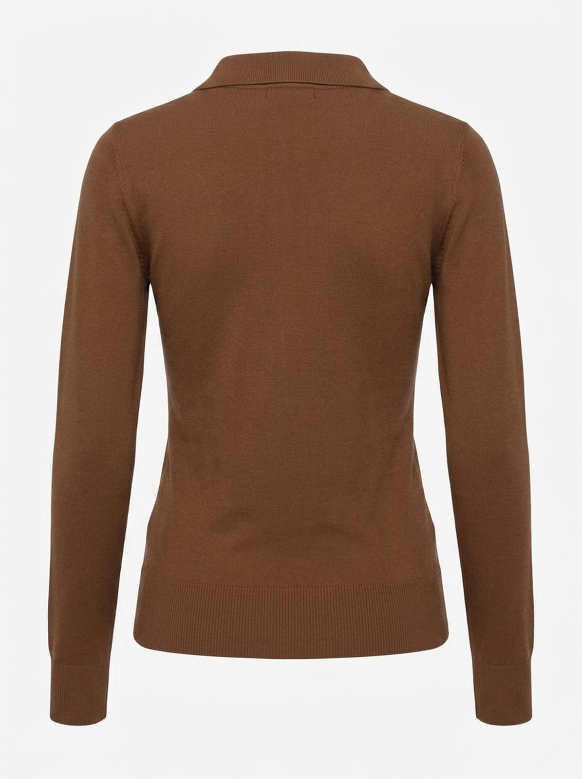 Maglia con collo polo e applicazione logo