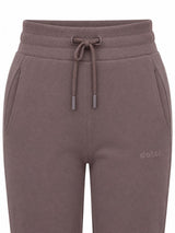 Pantalone felpa a gamba larga