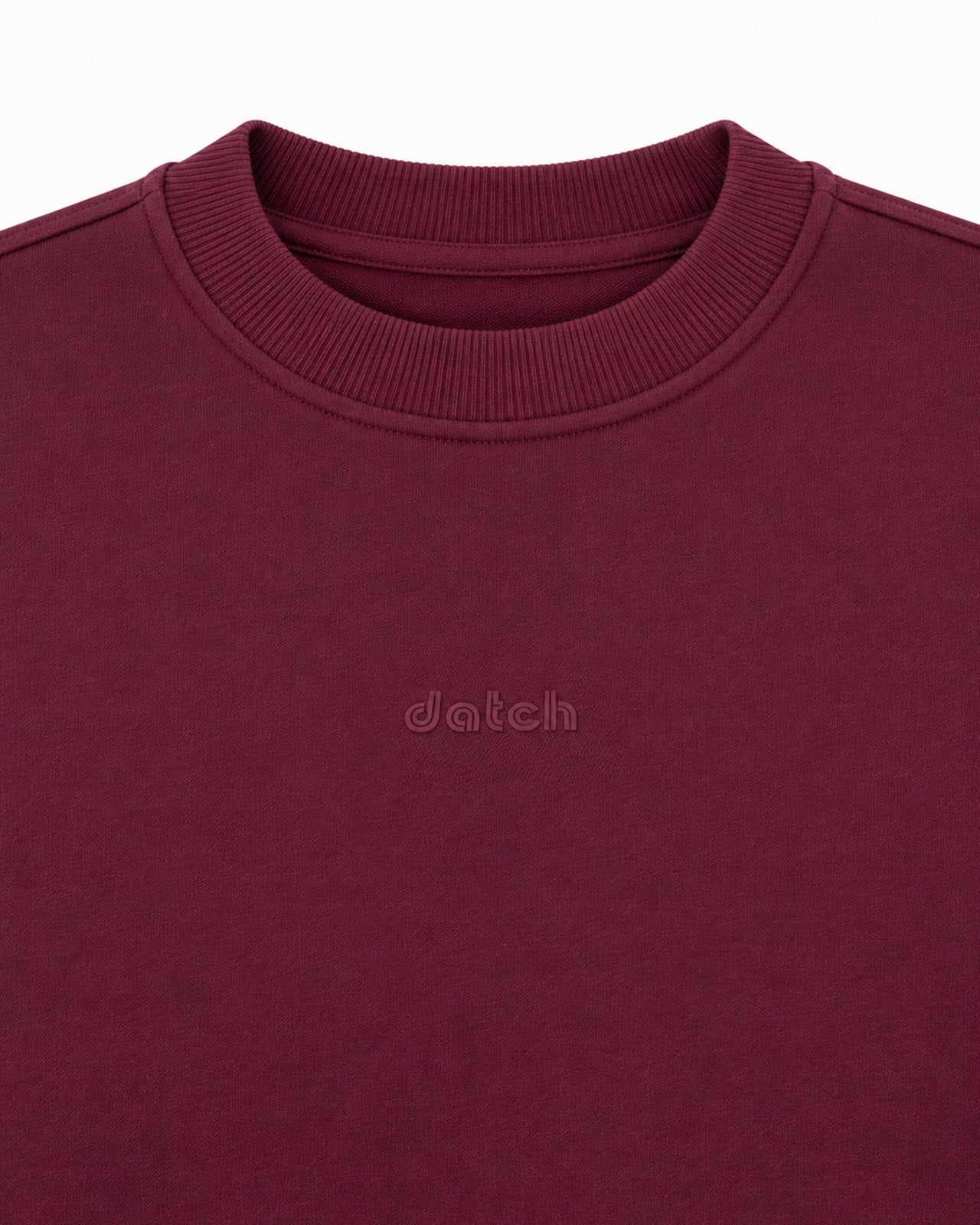Felpa Girocollo con micrologo