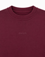 Felpa Girocollo con micrologo