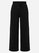 Pantalone felpa a gamba larga