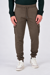 Pantalone in felpa con tasconi