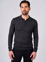Maglia polo manica lunga
