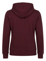 Felpa zip con cappuccio donna