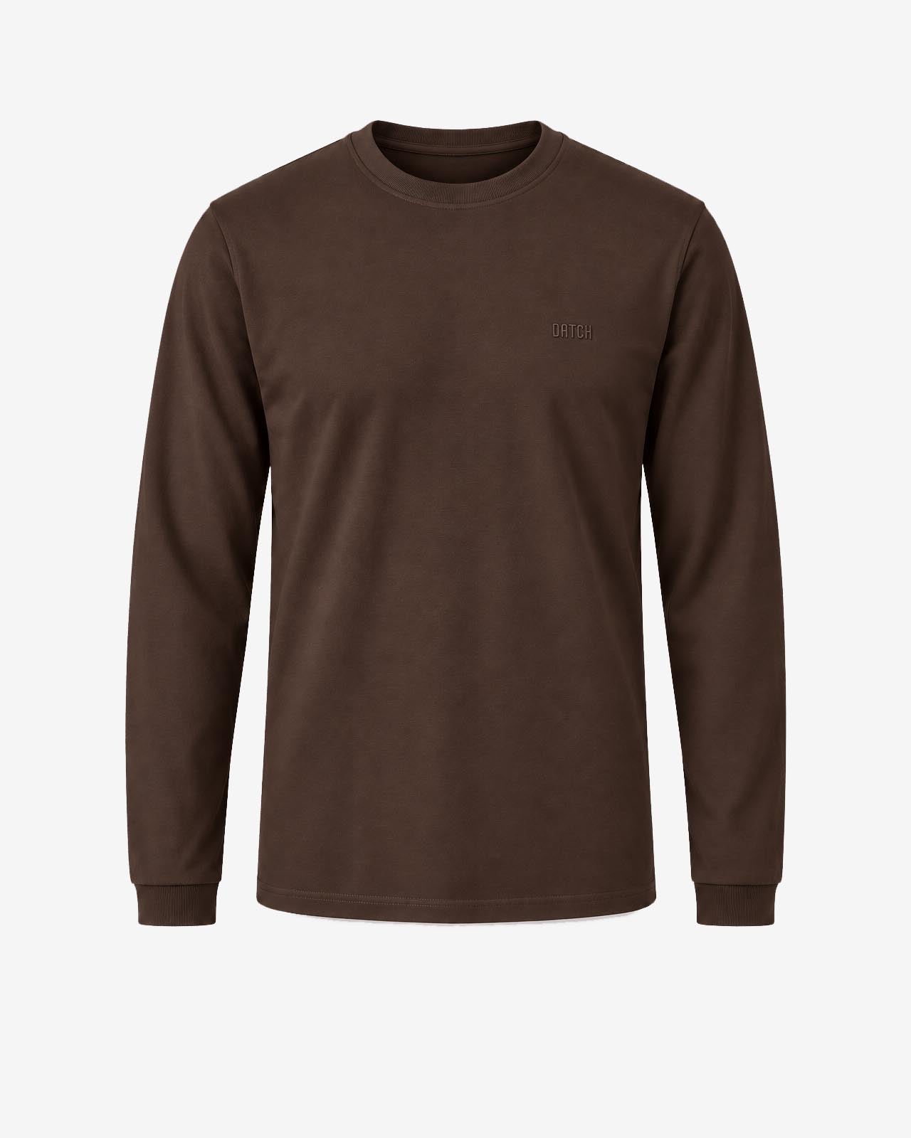 T-shirt a maniche lunghe in piquet